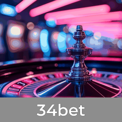 34bet: Caça-Níqueis - Mega Jackpots, Jogos de Mesa - Estratégia Pura, Live Dealer - Experiência Imersiva